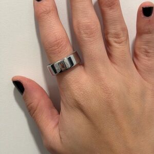 Oura Ring Gen 4 Silver Size 8